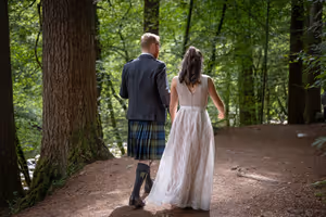 A moment from the ceremony