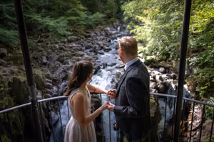 A moment from the ceremony
